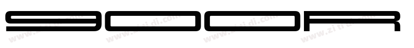 900R Regular字体转换 900R Regular字体转换
